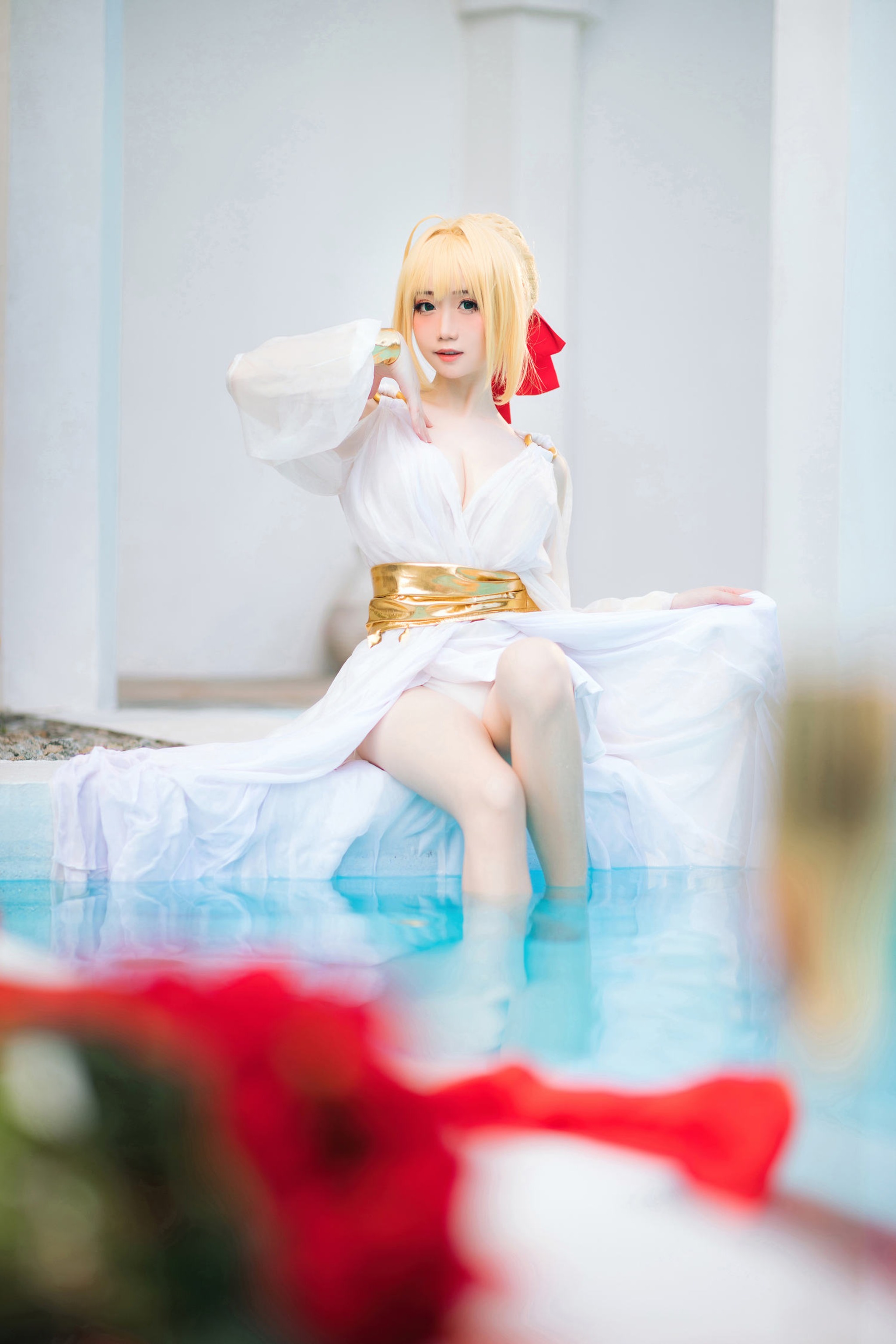 图片[1]-焖焖碳 – NO.047 FGO 尼禄睡裙 [27P]-XikXak